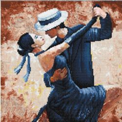 DIAMOND DOTZ - BRODERIE DIAMANT -  PASSION TANGO